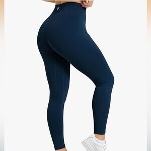Tom Tiger High-Waist Blue Leggings